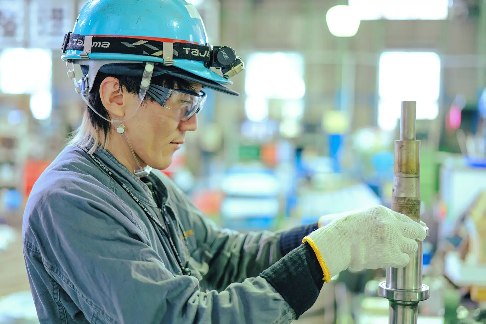 仕事をしている写真