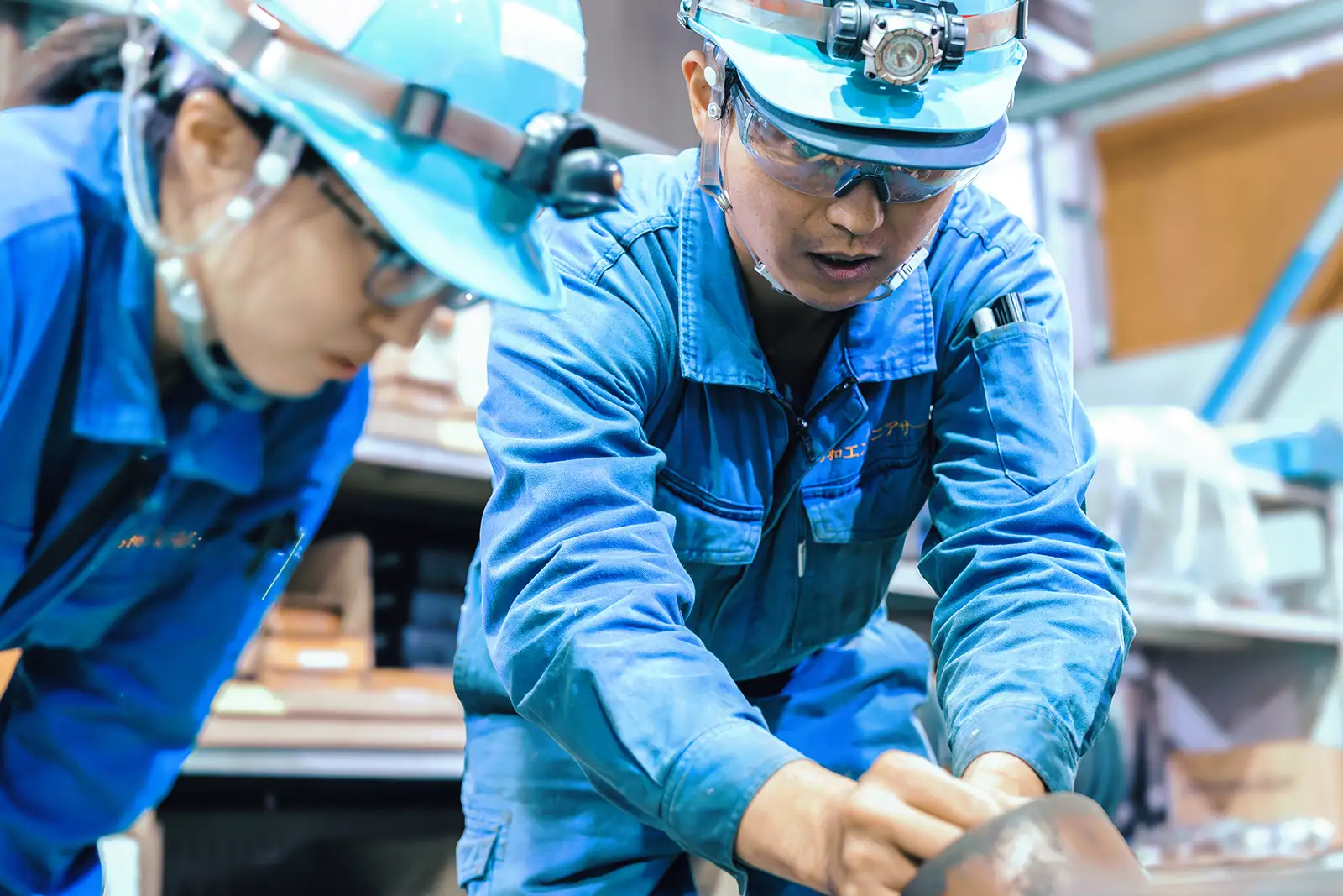 仕事をしている写真